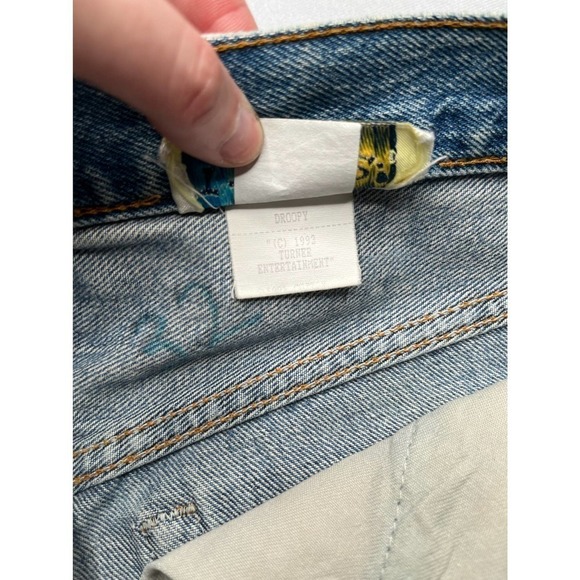 𝅺VERY RARE Too Cute x Guetta Brothers Vintage Droopy Dog Levi’s Shorts - Picture 6 of 13